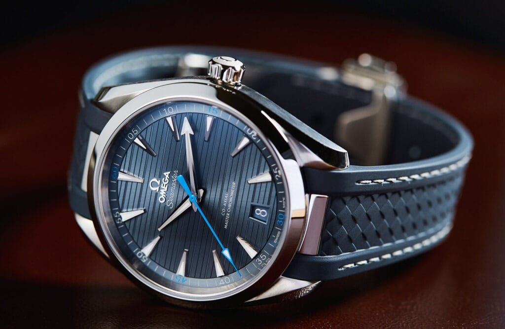 The Omega Seamaster Aqua Terra is a versatile, elegant