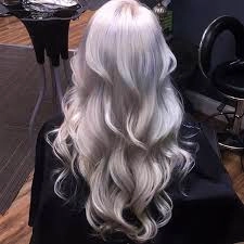 platinum silver blonde